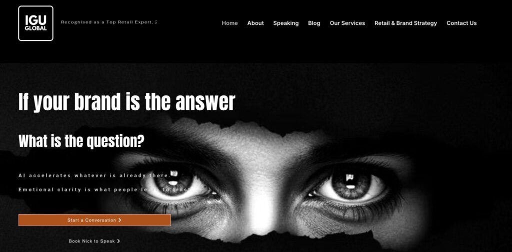 Nick Gray is the Founder & CEO of IGU Global, a Sydney-based retail and brand strategy consultancy helping brands grow through emotionally intelligent, human-centred strategy.