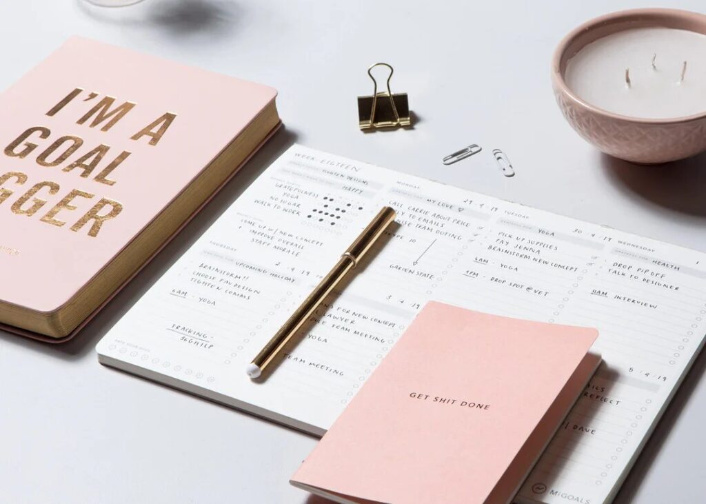 MiGoals journals help founders cut through shiny object syndrome and focus on the ideas that matter most.