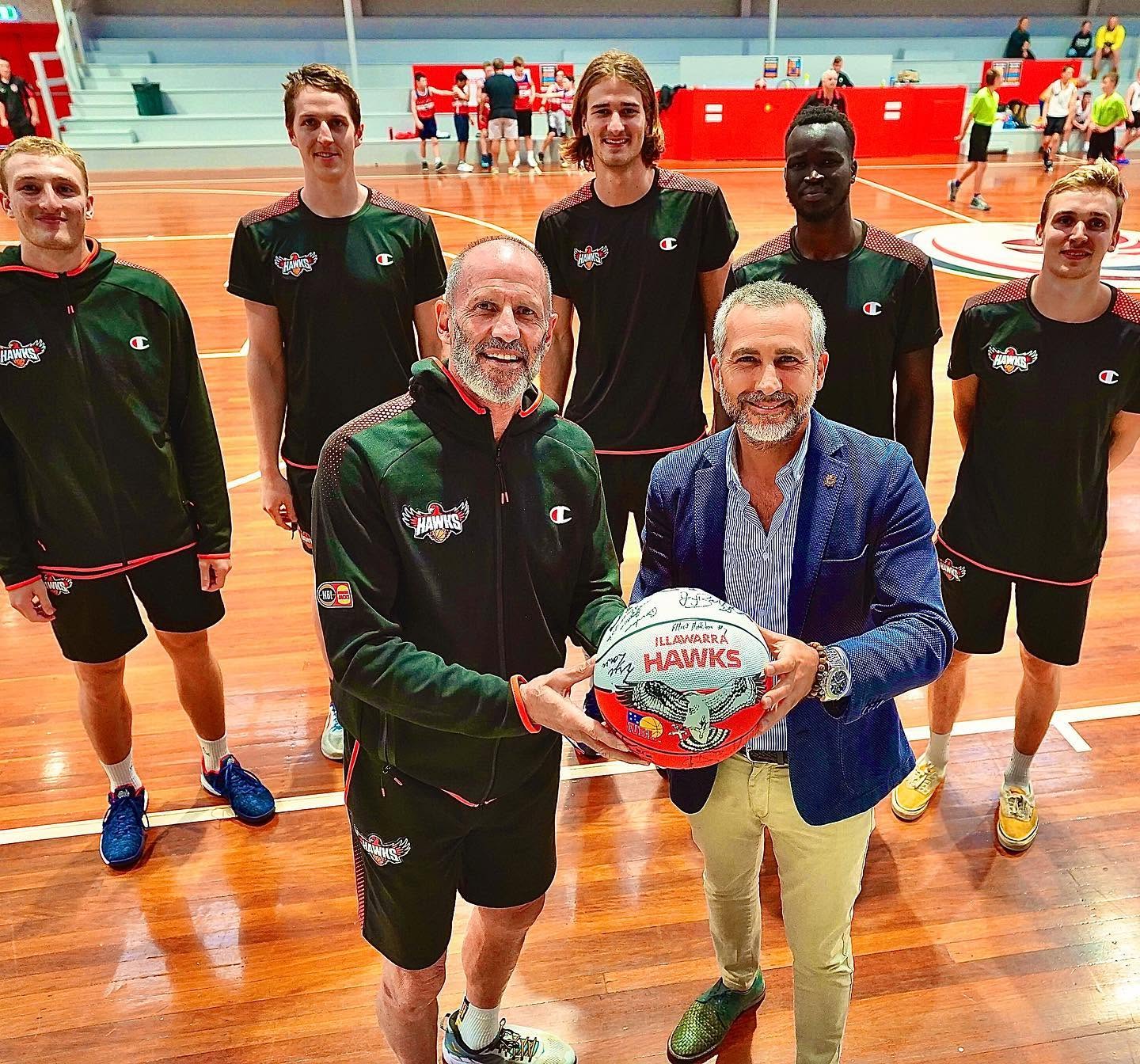 Dorry Kordahi with the Illawarra Hawks, on basketball and business